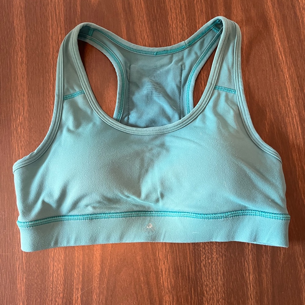 Senita Athletics Sarah Sports Bra - Teal size small